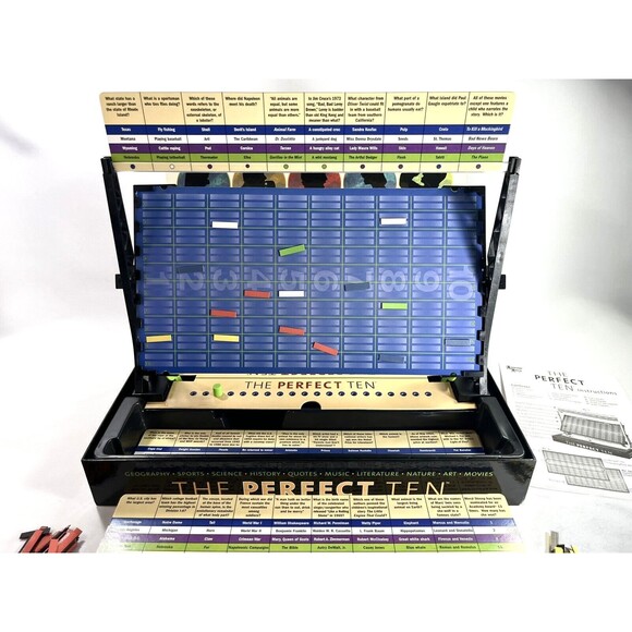 The Perfect Ten 3-D Board Game 2004 University Games Complete - Picture 4 of 15